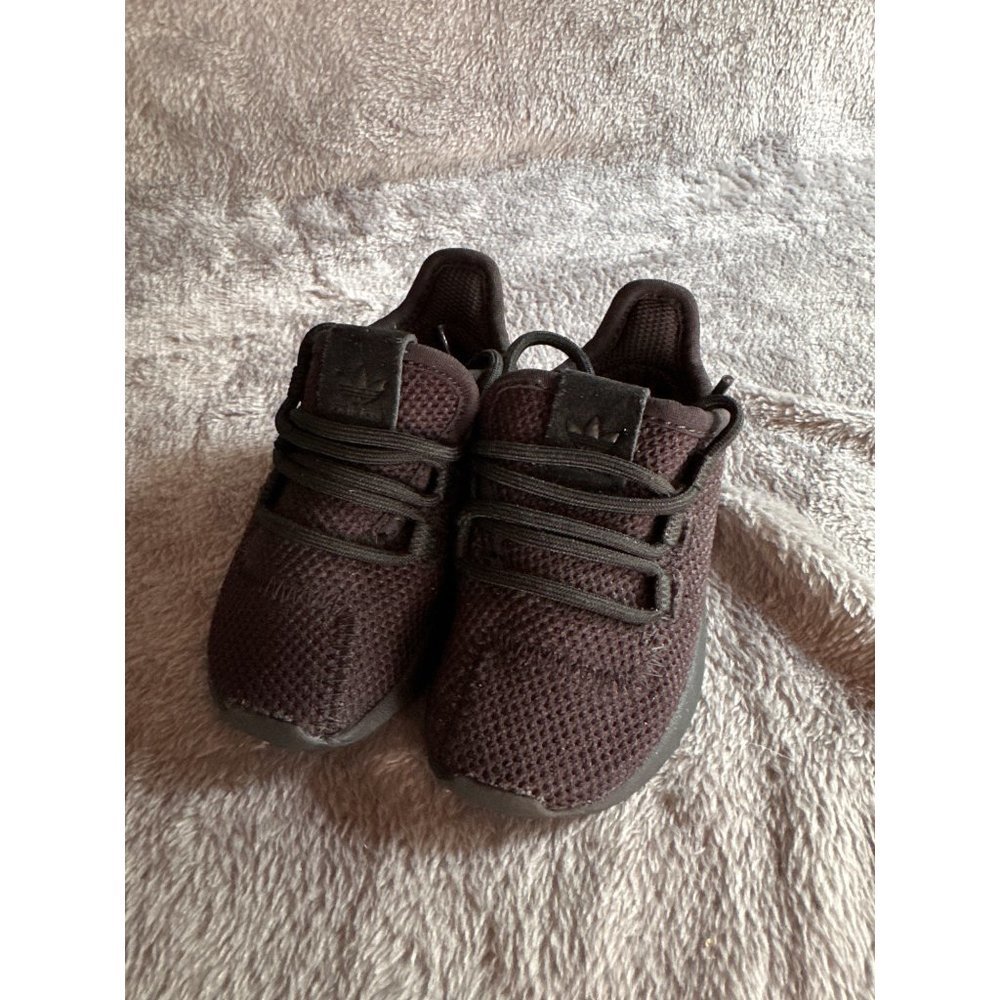 adidas Tubular Shadow Originals Sneakers Toddler Size 5K Black Shoes Lace Up